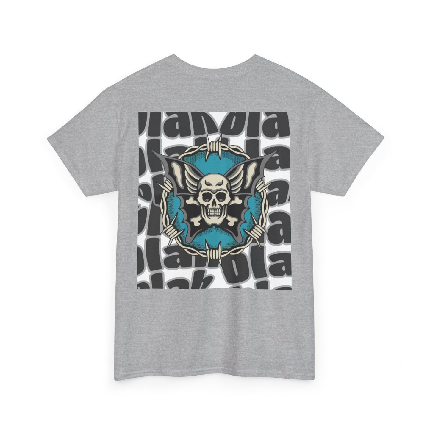 Skull and Crossbones Graphic Tee, Unisex Heavy Cotton T-Shirt, Casual Streetwear, Pirate Style Shirt, Gift for Him or Her, Halloween Fashion