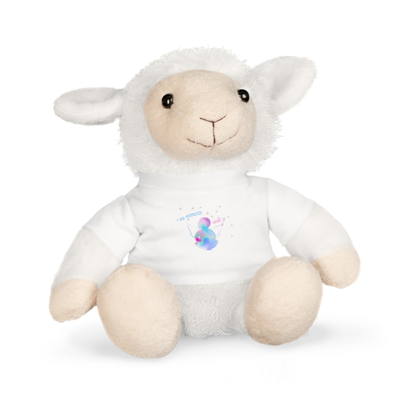 Adorable Plush Toy with Custom T-Shirt | Cuddle Buddy, Gift for Kids, Birthday Present, Toy for All Ages, Personalized Stuffed Animal
