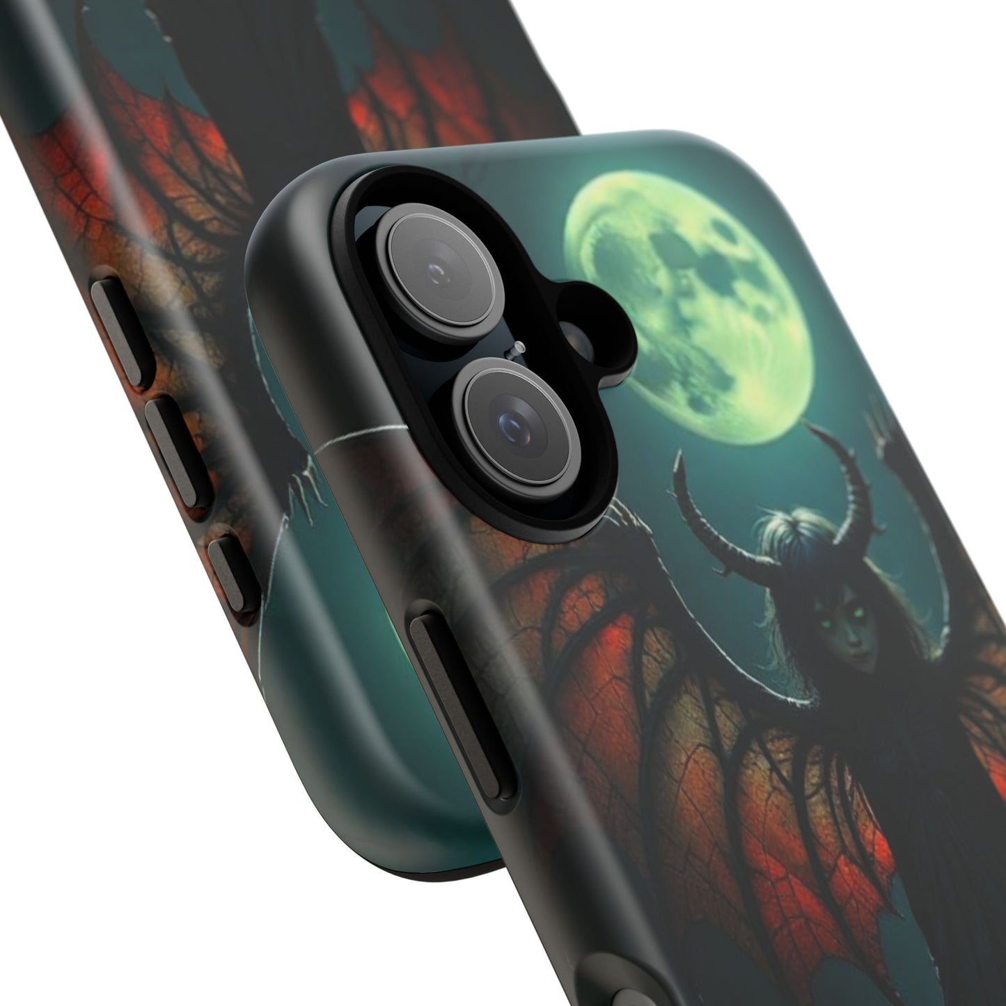Gothic Phone Case Featuring Enigmatic Creature - Perfect for Halloween, Spooky Aesthetics, Witchy Gifts, Artistic Protection