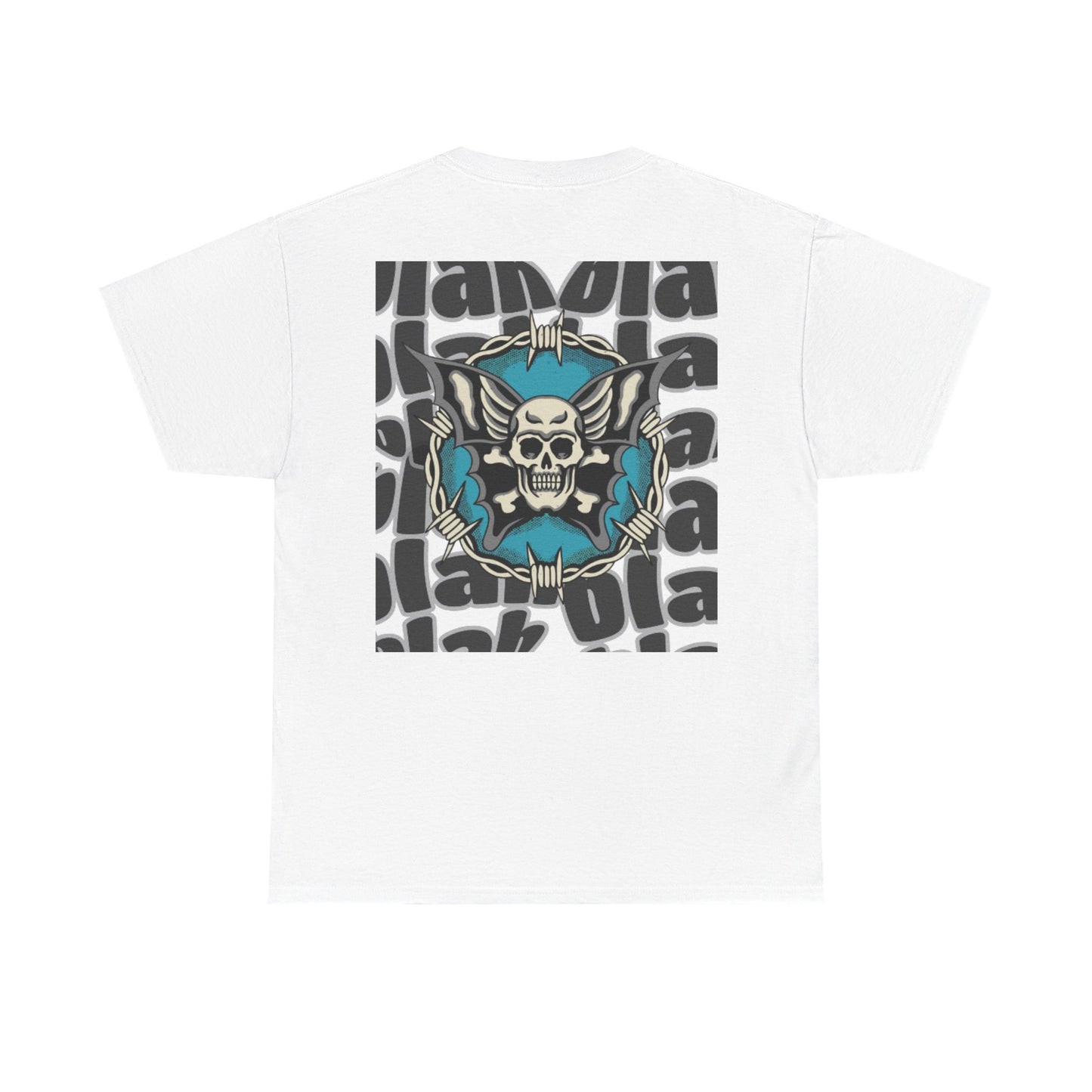 Skull and Crossbones Graphic Tee, Unisex Heavy Cotton T-Shirt, Casual Streetwear, Pirate Style Shirt, Gift for Him or Her, Halloween Fashion
