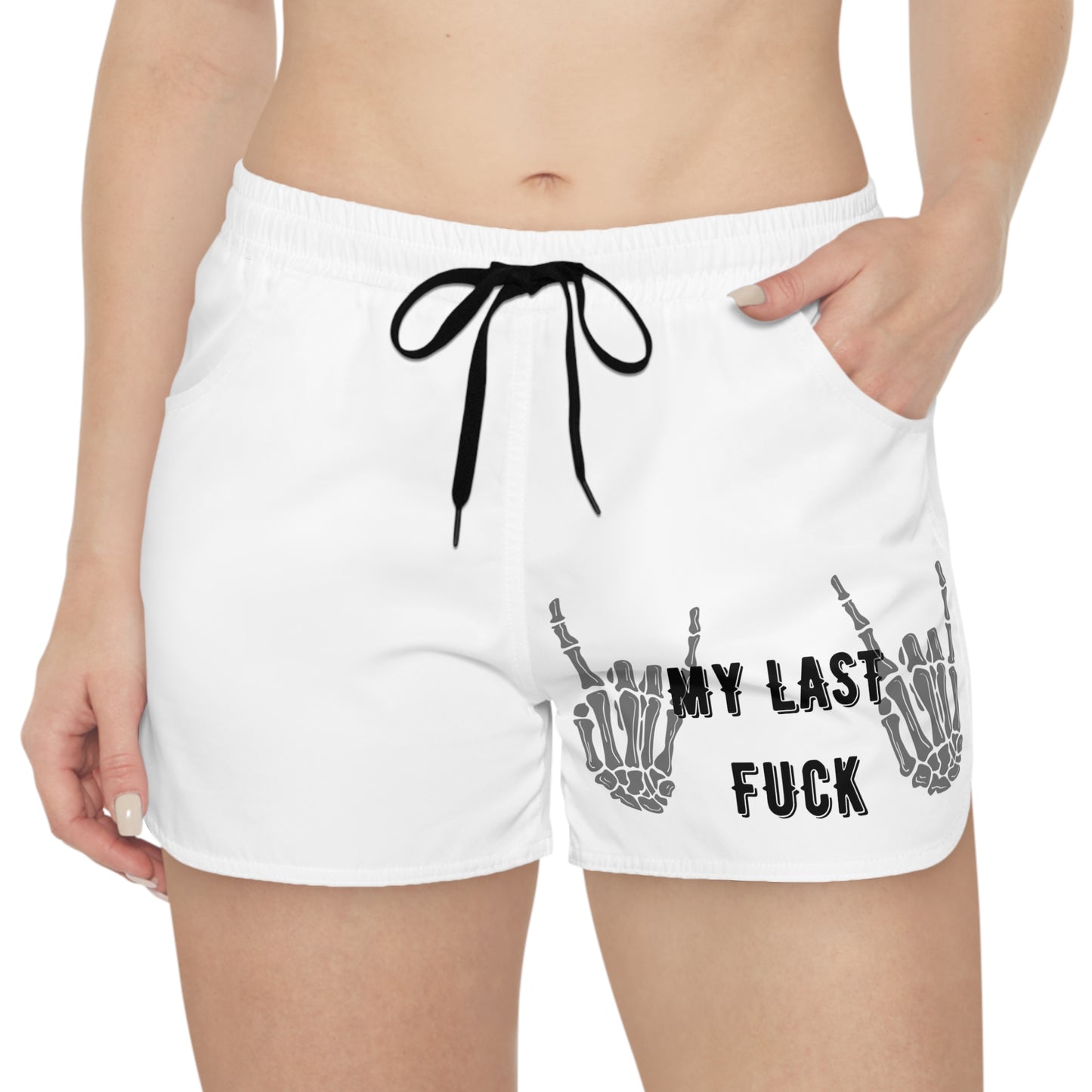 Women's Graphic Casual Shorts - Fun Summer Wear, Festival Shorts, Beach Shorts, Gift for Her, Relaxed Vibe