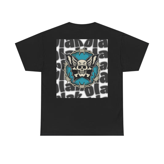 Skull and Crossbones Graphic Tee, Unisex Heavy Cotton T-Shirt, Casual Streetwear, Pirate Style Shirt, Gift for Him or Her, Halloween Fashion