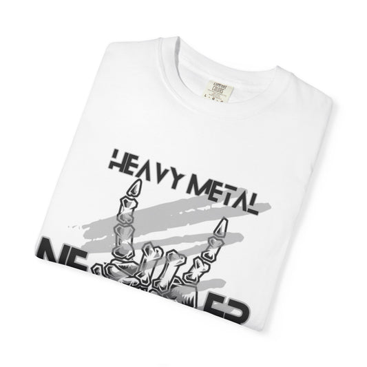 Heavy Metal Skull T-Shirt, Unisex Graphic Tee, Music Lover Gift, Edgy Casual Wear, Band Merchandise, Festival Fashion, Rock Concert Apparel