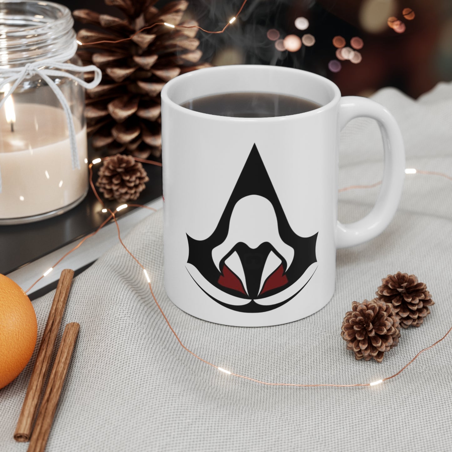 Ceramic Coffee Mug Set, Unique Gift for Gamers, Funny Coffee Cup, Cool Drinkware, Personalized Kitchen Decor