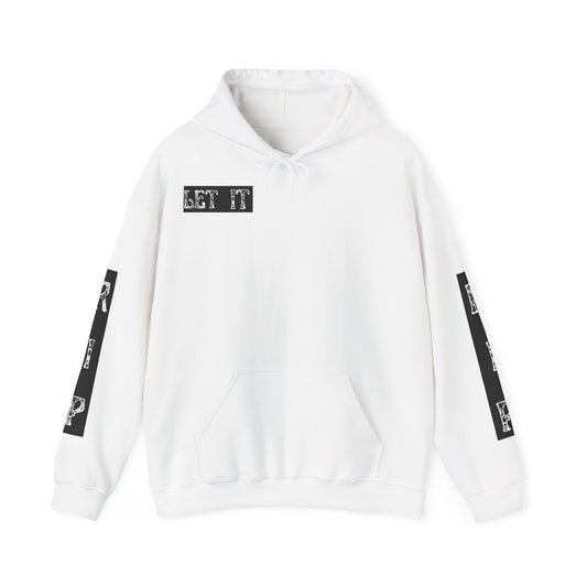 Retro Car Graphic Hooded Sweatshirt - 'Let It' Design