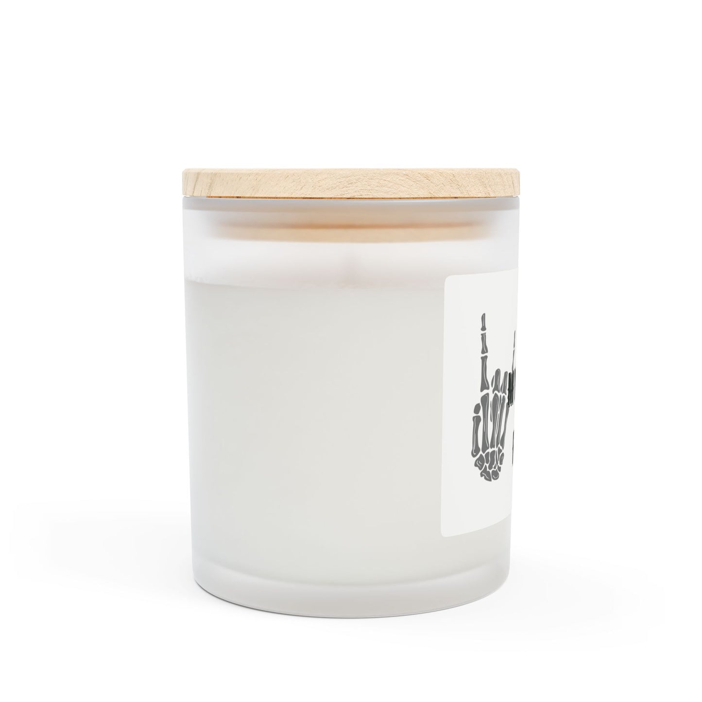Frosted Glass Candle, 11oz